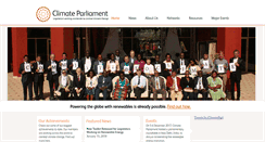 Desktop Screenshot of climateparl.net